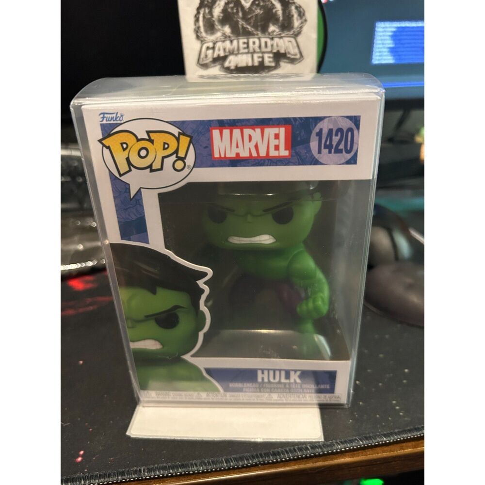 Funko Pop Marvel New Classics Hulk Green Comic Bobblehead New In Box # 1420